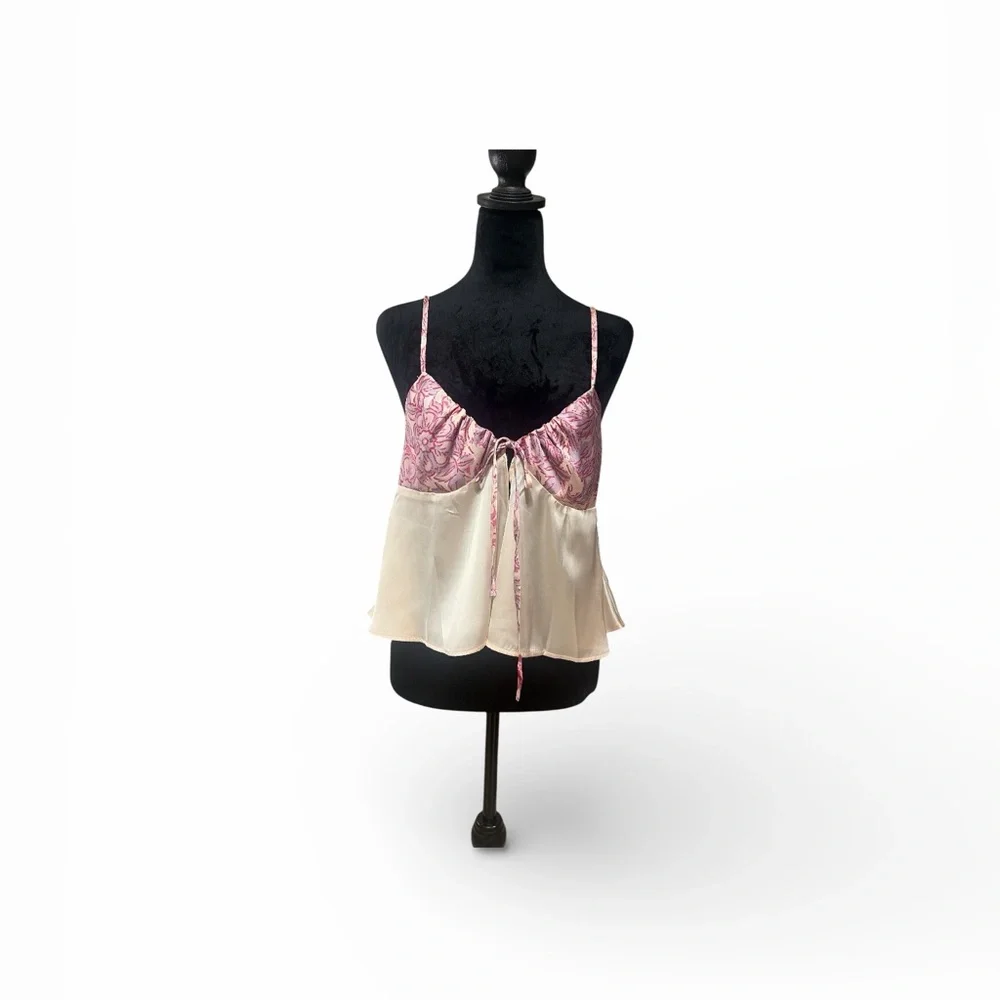 Free People Bohemian Nights Cami A Perfect Blend of Free-Spirited Elegance,New - Picture 6 of 9